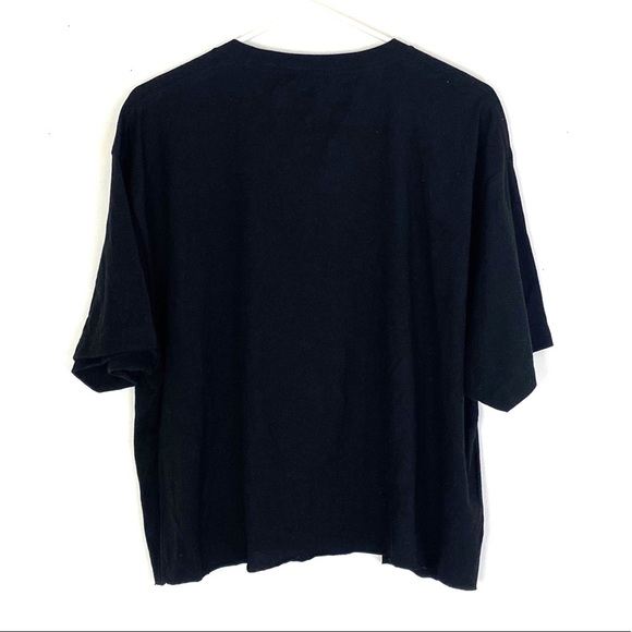 Friends 1990s Graphic Boxy Graphic Print Cropped Tee Womens Medium Large NWT New - Picture 2 of 9